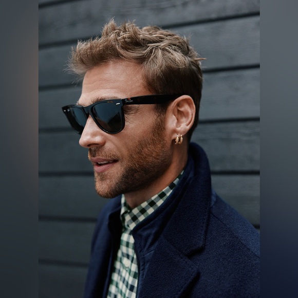 Ray-Ban Wayfarer RB 2140 902 50mm Green Classic G-15 Sunglasses Tortoise 501 - Picture 6 of 14